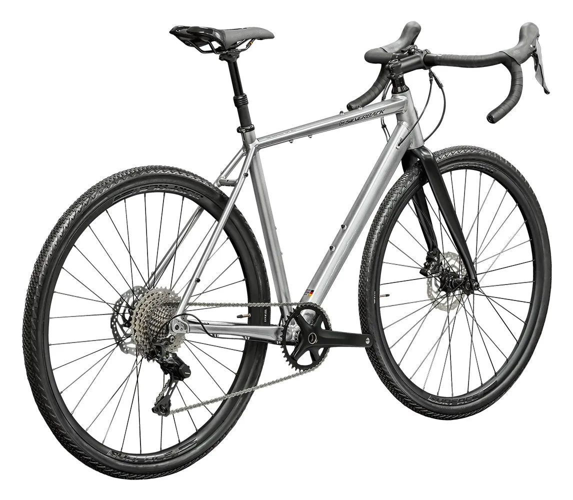 Silverback SE Series GR AL 11 gravelcykel S sølv 1x11