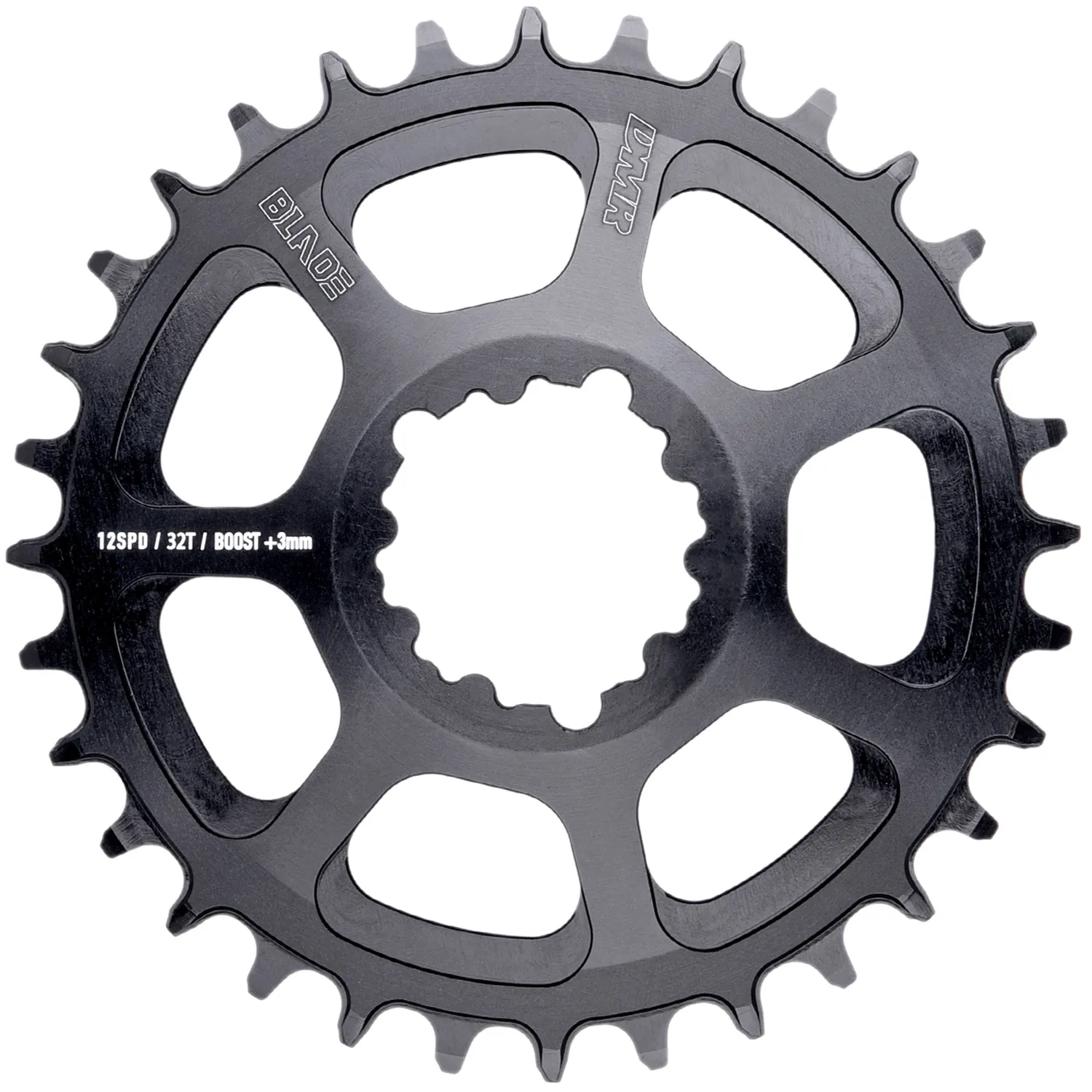 DMR Blade 32T klinge sort Boost 12-speed narrow wide
