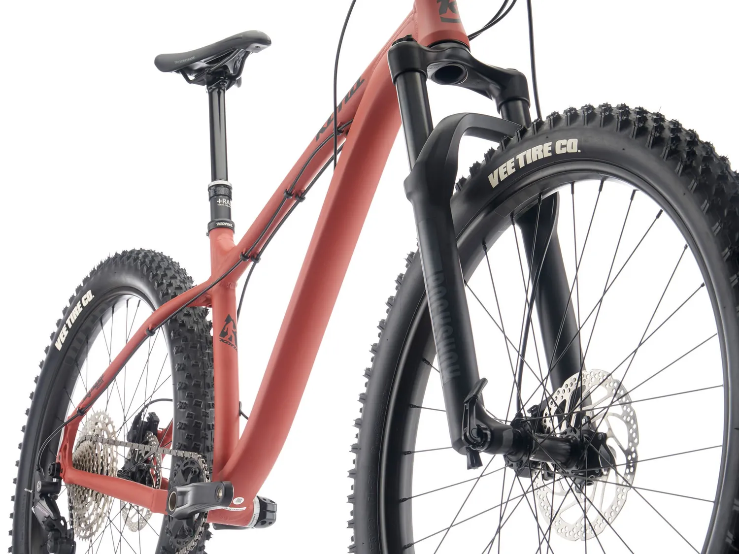 Kona Big Honzo DL mountainbike rød 130 mm