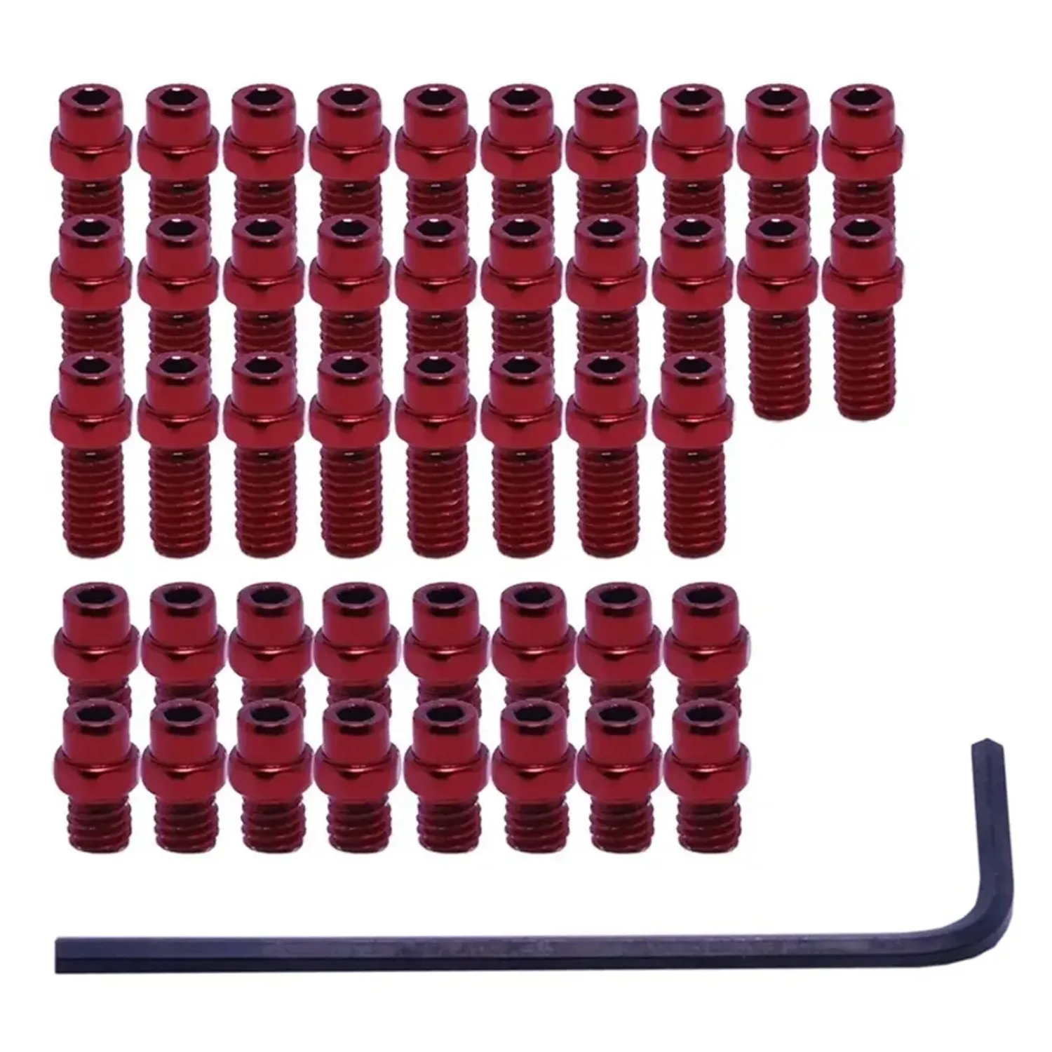 DMR Flip Pins pedalpins 44 stk sort stål
