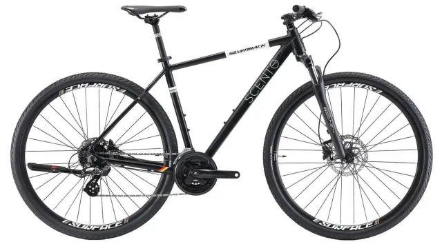 Silverback Scento Path HD hybridcykel Jet Black