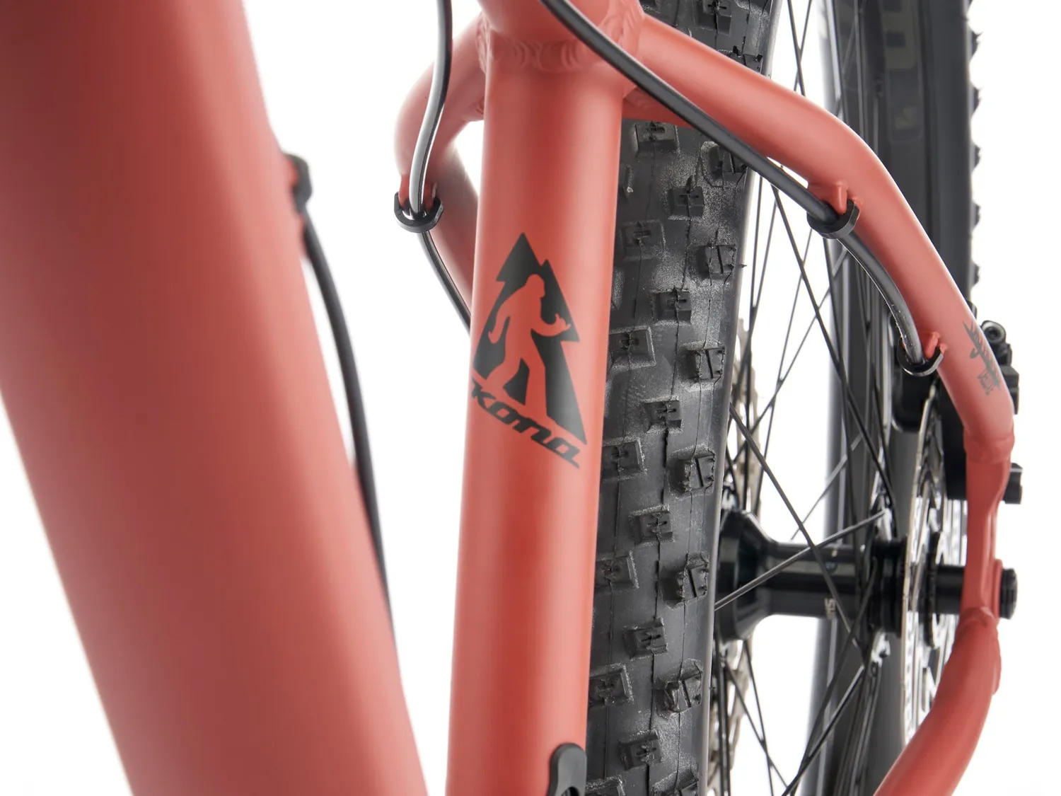 Kona Big Honzo DL mountainbike rød 130 mm