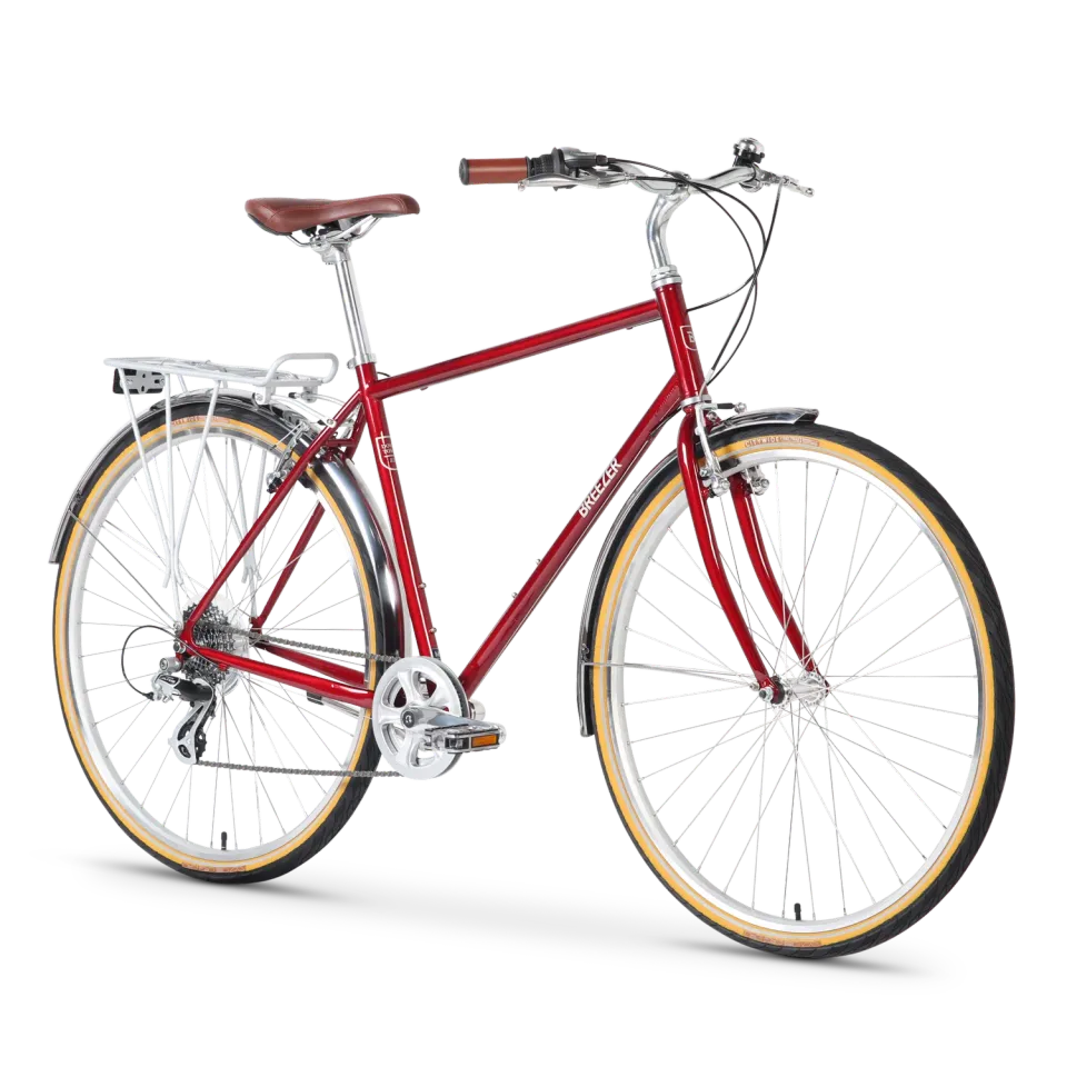 Breezer Downtown bycykel Red Light 56 cm