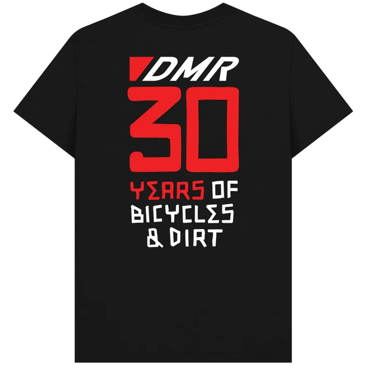 DMR 30 Year t-shirt sort økologisk bomuld