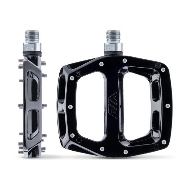 DMR V12 Magnesium flatpedaler sort 350 g