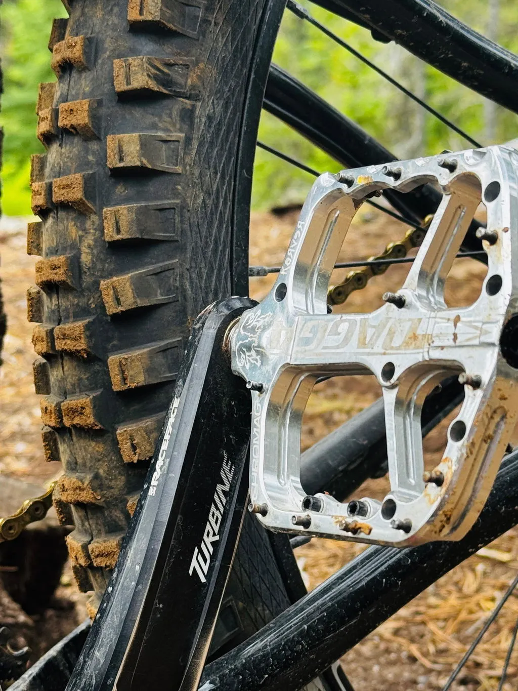 Chromag Dagga Special Edition pedaler jade downhill