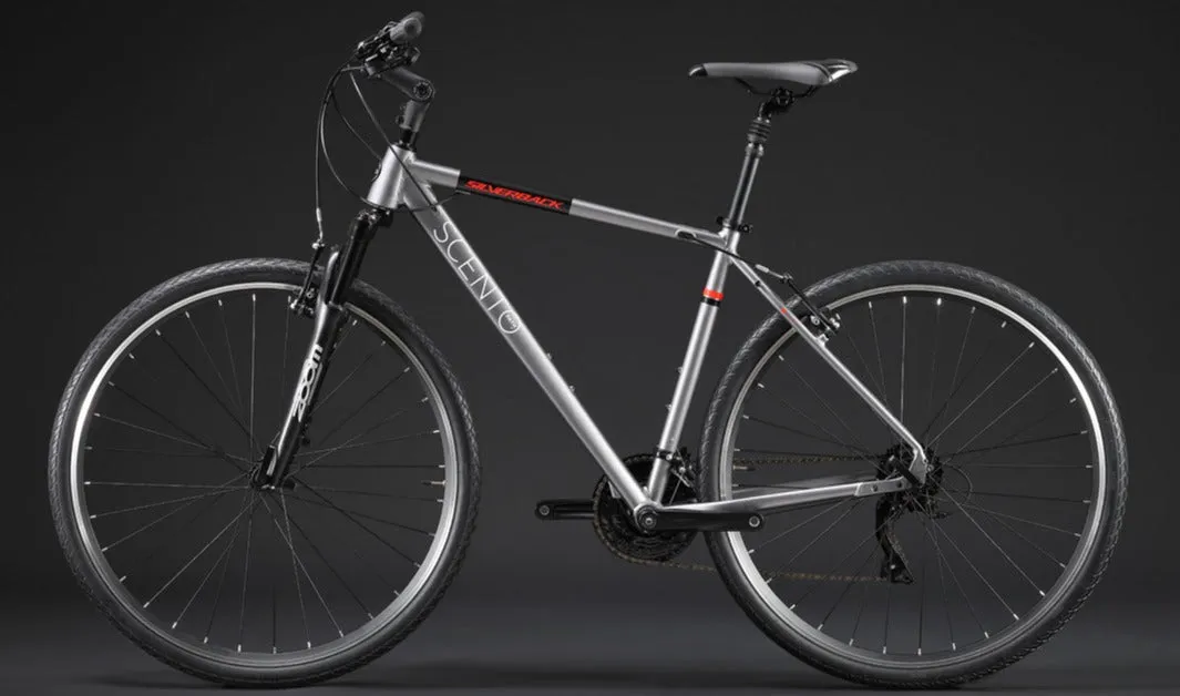 Silverback Scento Path V citybike 700C Moondust M