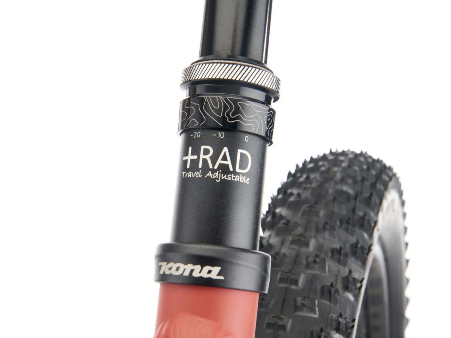Kona Big Honzo DL mountainbike rød 130 mm