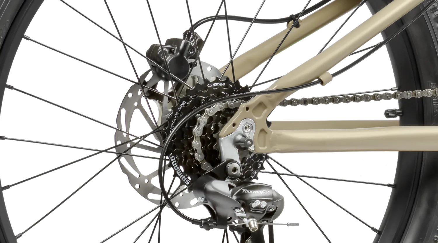 Silverback Spyke 24 SE børnemountainbike sand 8 gear