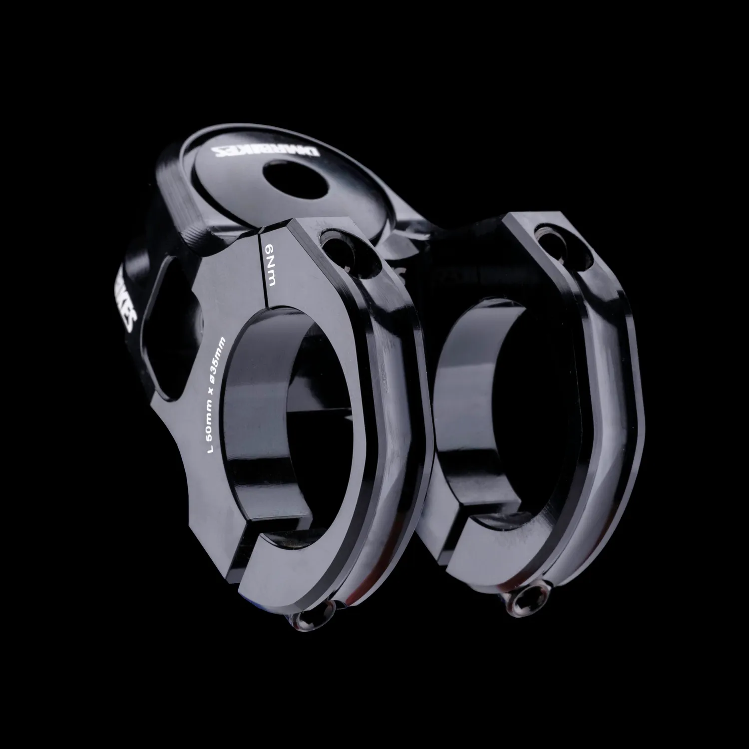 DMR Bikes Defy50 frempind 50 mm sort 31,8 mm alu