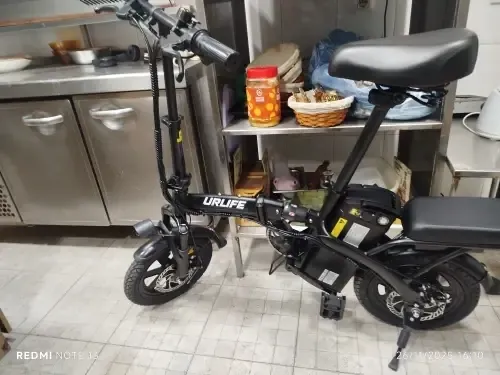 URLIFE F1L US elcykel Black byklar