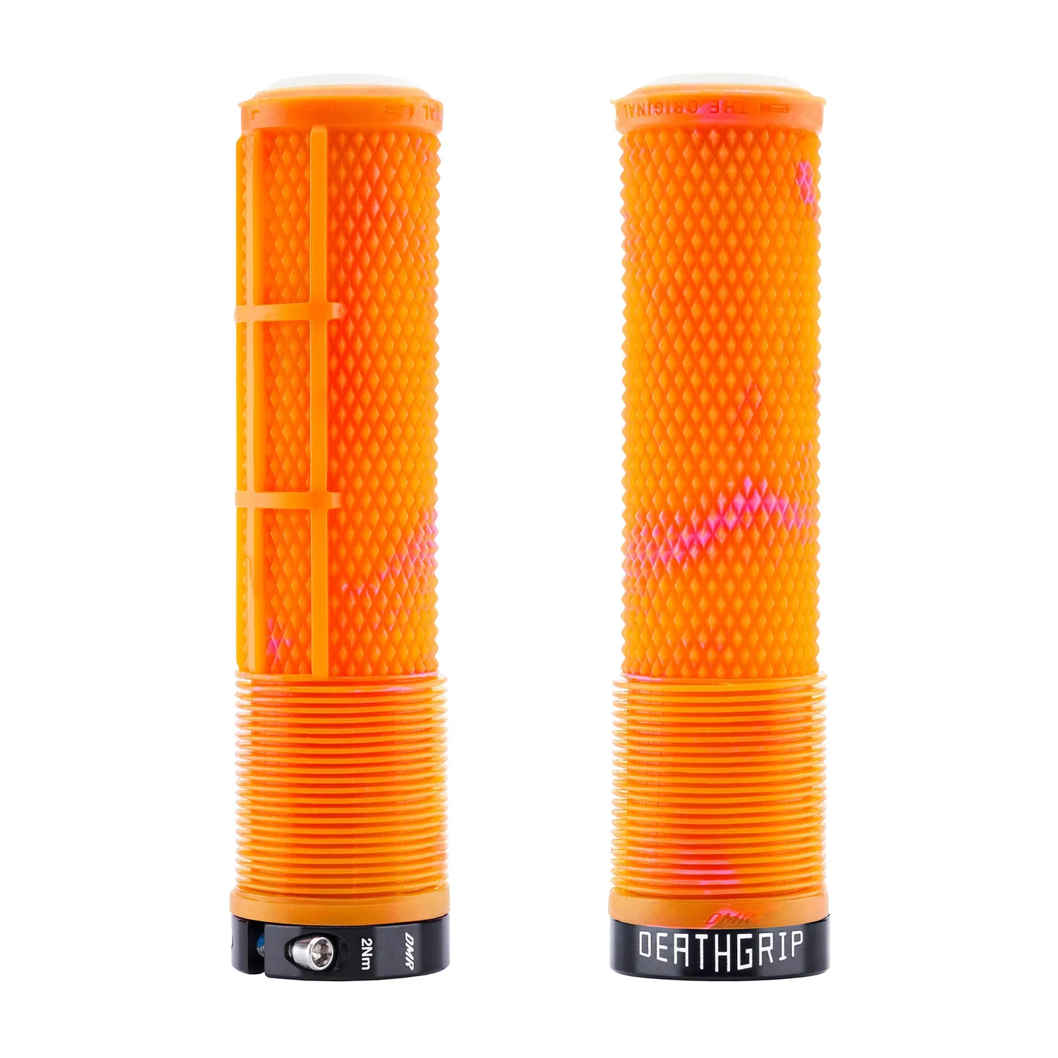 DMR Bikes Deathgrip2 greb sort Thick flangeless