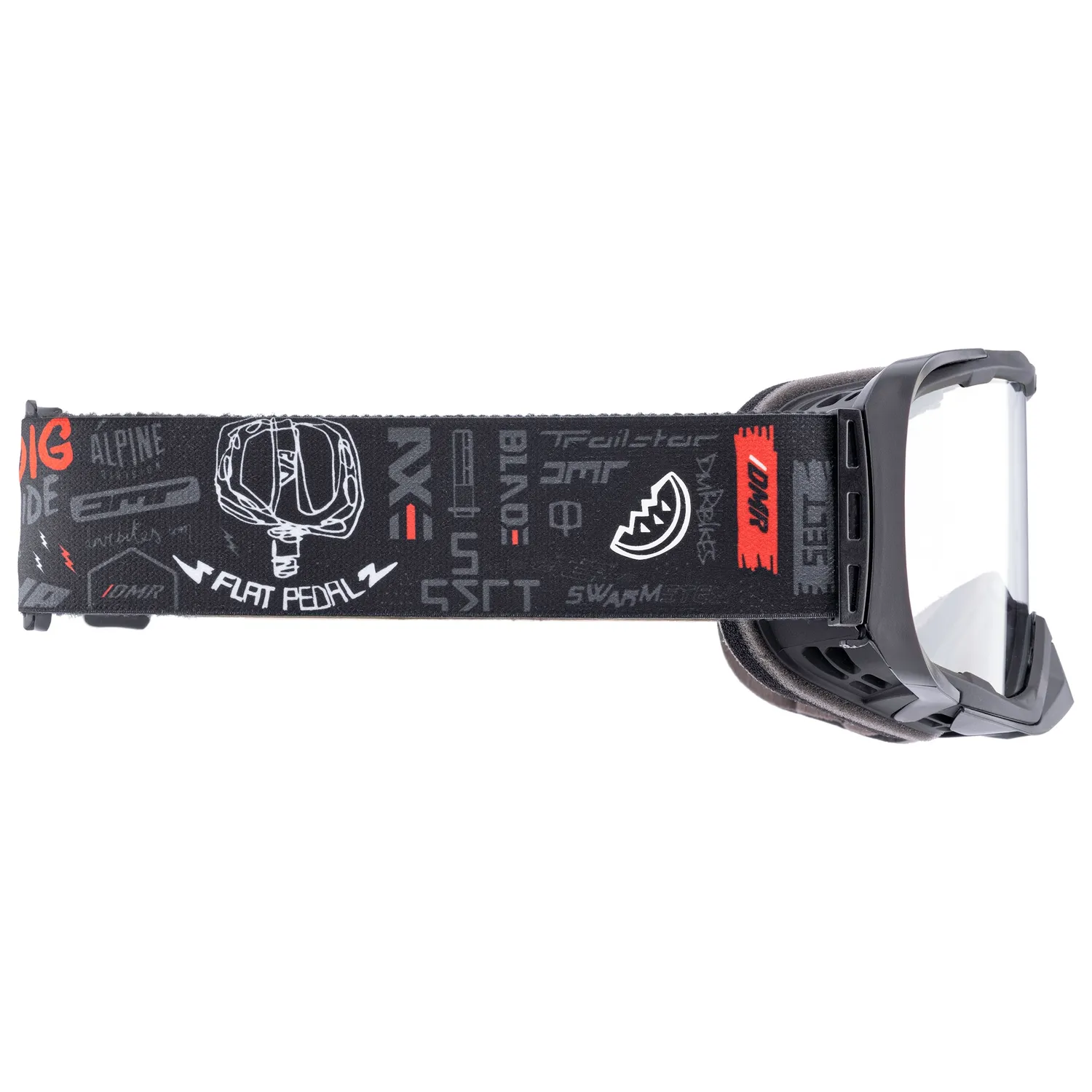 DMR 30 Year Melon goggle MTB Red Chrome linse