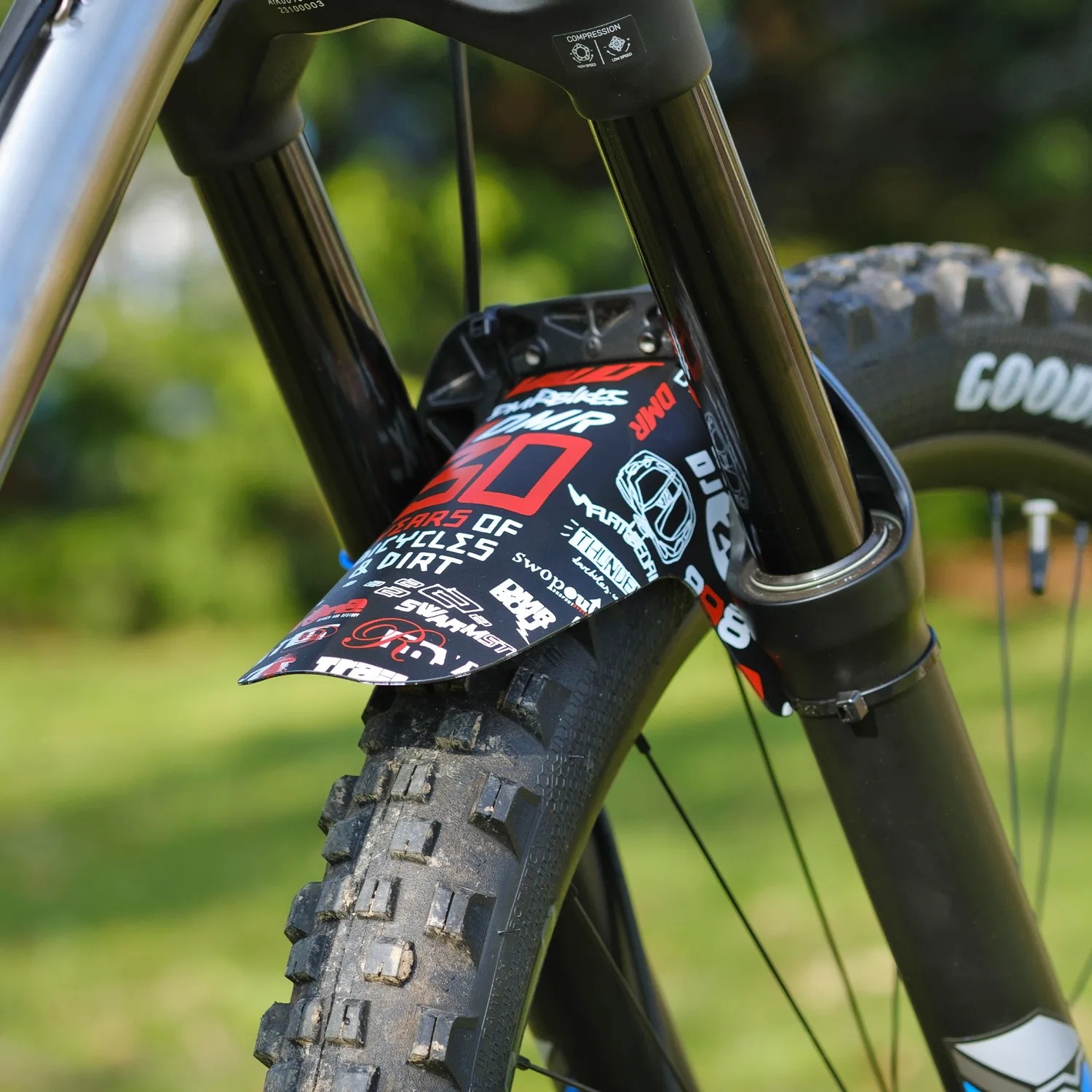 DMR Bikes 30 Year stænkskærm sort