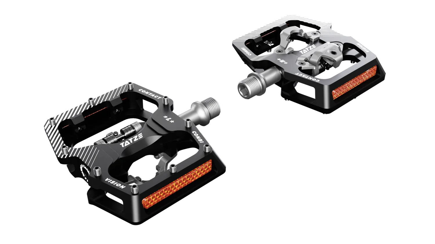 TATZE CONTACT COMBI kombipedal sort SPD