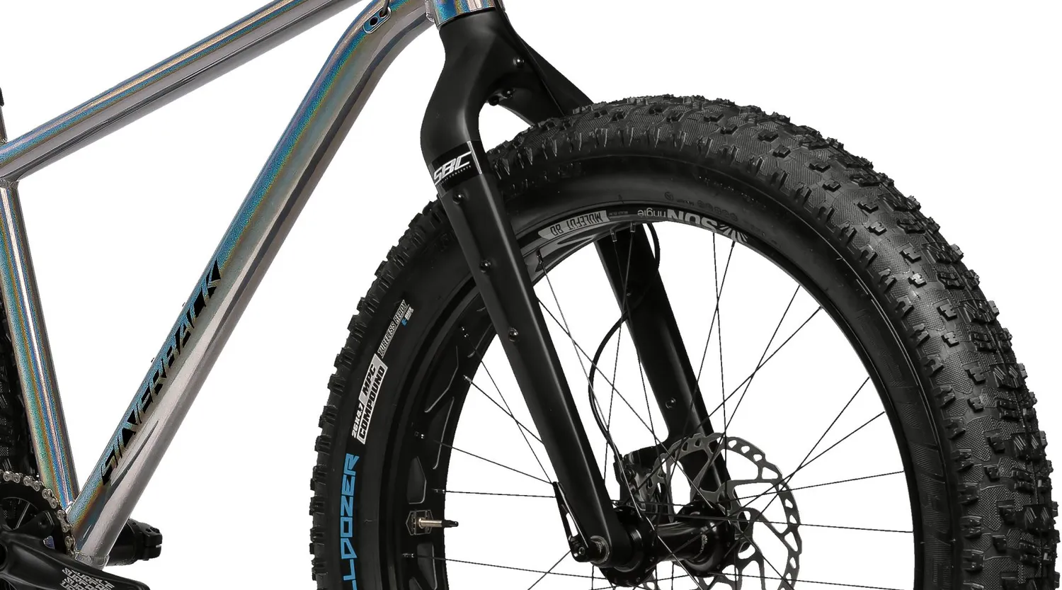 Silverback SE Fat Explorer fatbike 26" rainbow pearl 1x12