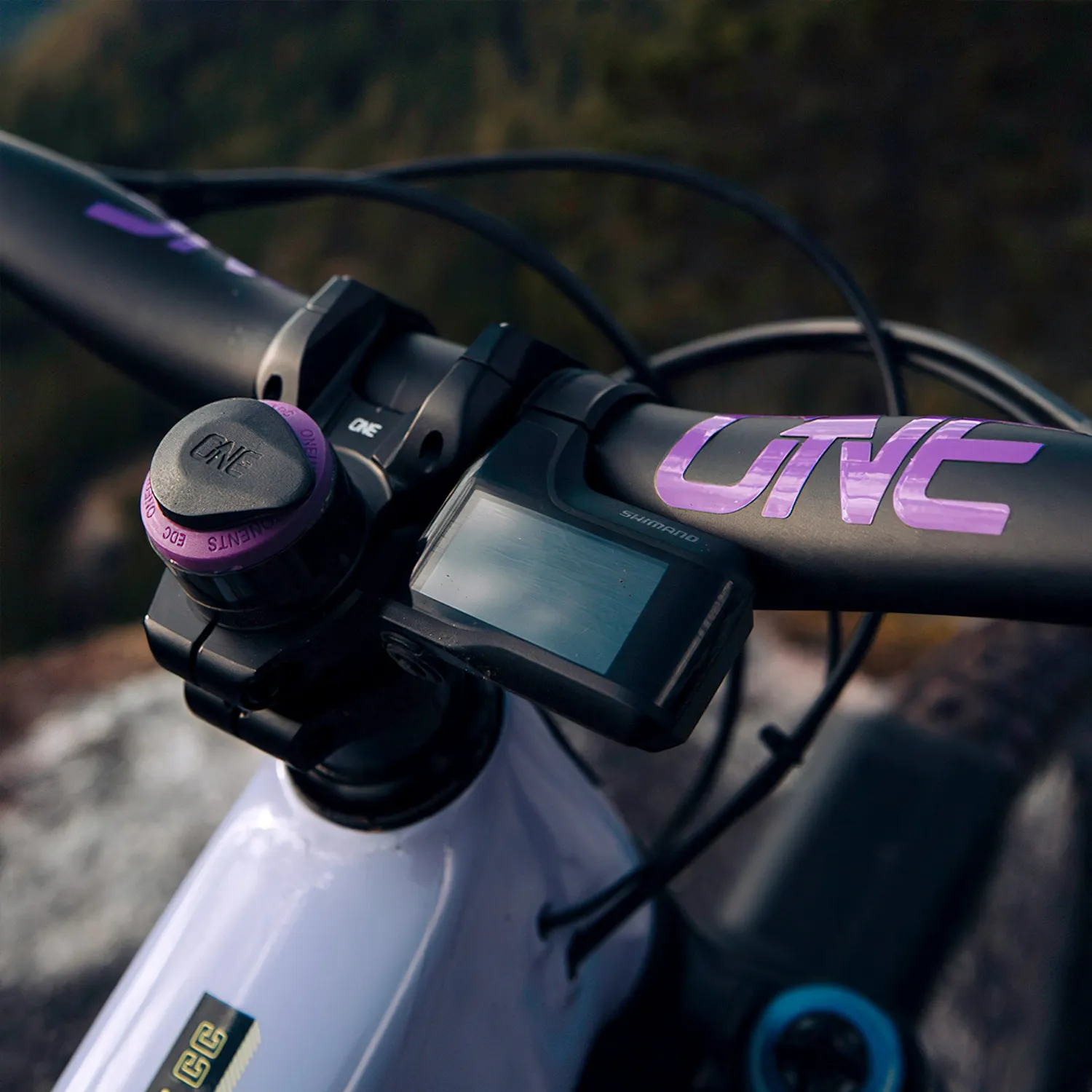 OneUp Carbon E-Bar Bundle styr 35mm rise