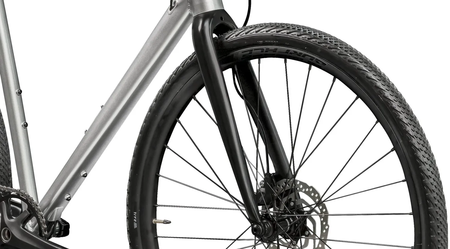Silverback SE Series GR AL 11 gravelcykel S sølv 1x11