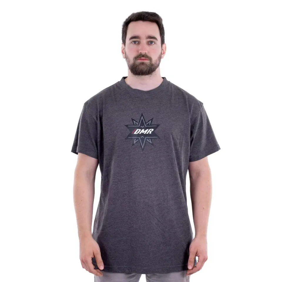 DMR Trailstar T-shirt bomuld sort kort ærme