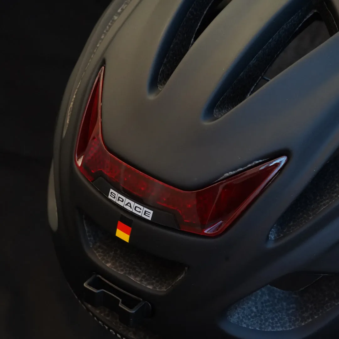 Silverback Space Spectra cykelhjelm matsort M med LED