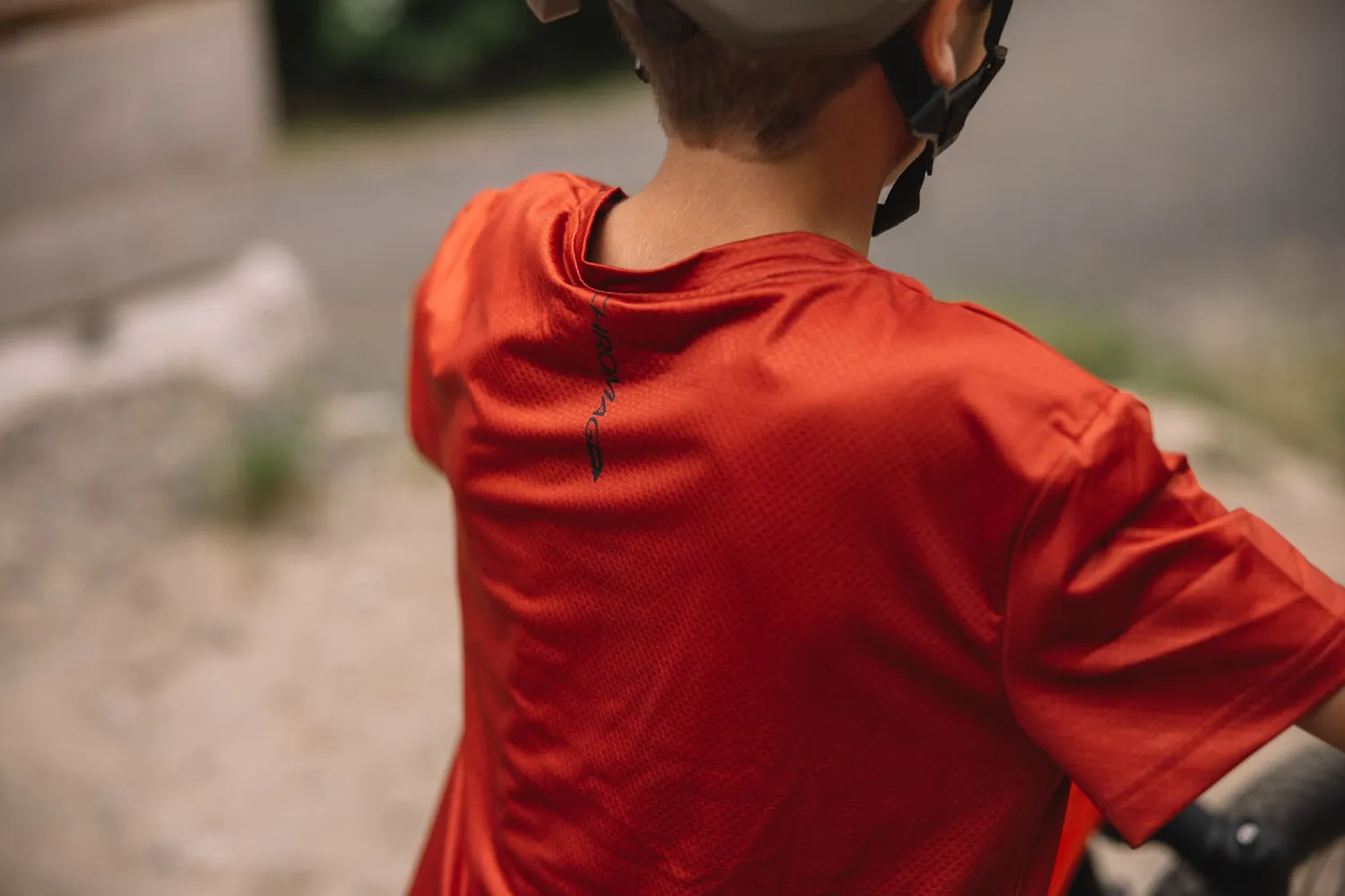 Chromag Method børne cykeltrøje Burnt Red