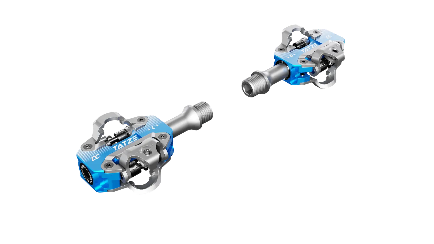 TATZE DC kombipedaler SPD + platform – sort
