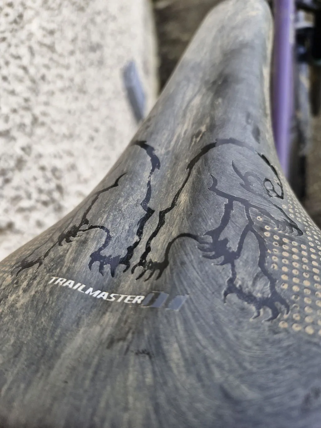 Chromag Trailmaster DT MTB-sadel sort syntetisk