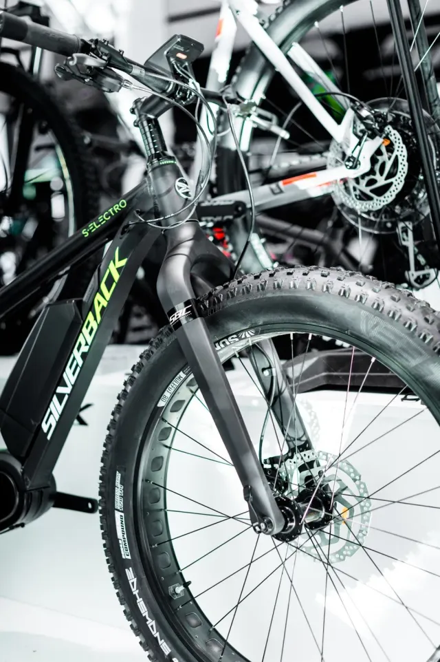 Silverback SBC forgaffel carbon fatbike 150 mm 485 mm