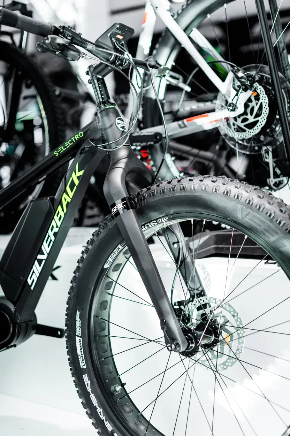 Silverback SBC forgaffel carbon fatbike 150 mm 485 mm