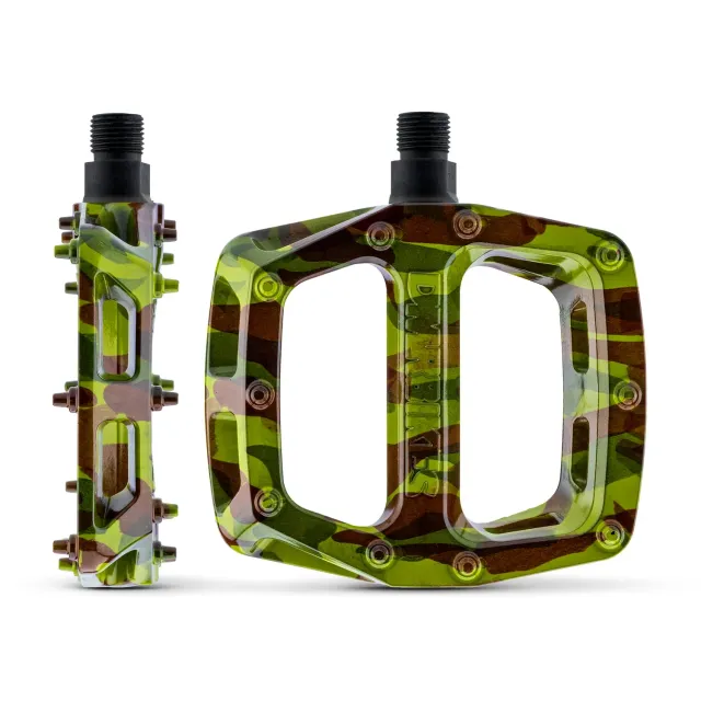 DMR V6 SE flat pedaler grøn nylon