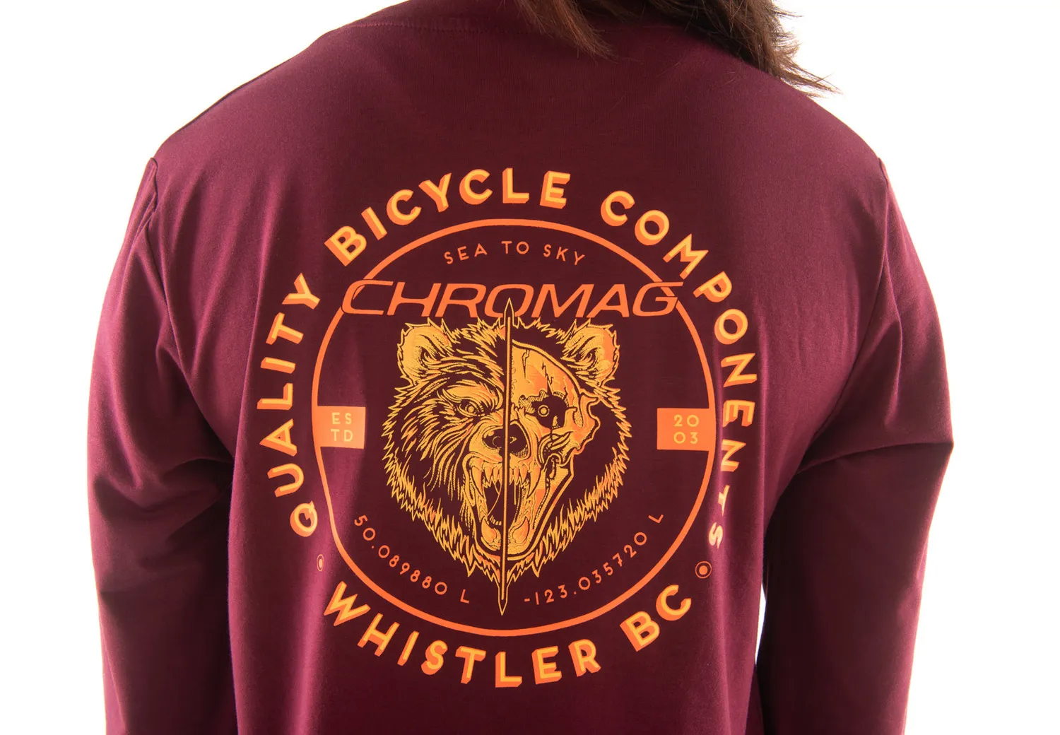 Chromag Hunt Tech Tee dametrøje Lockup Windsor M