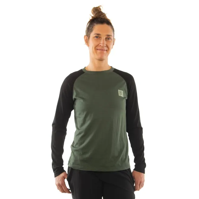 Chromag Veldt trøje forest/black merino dame