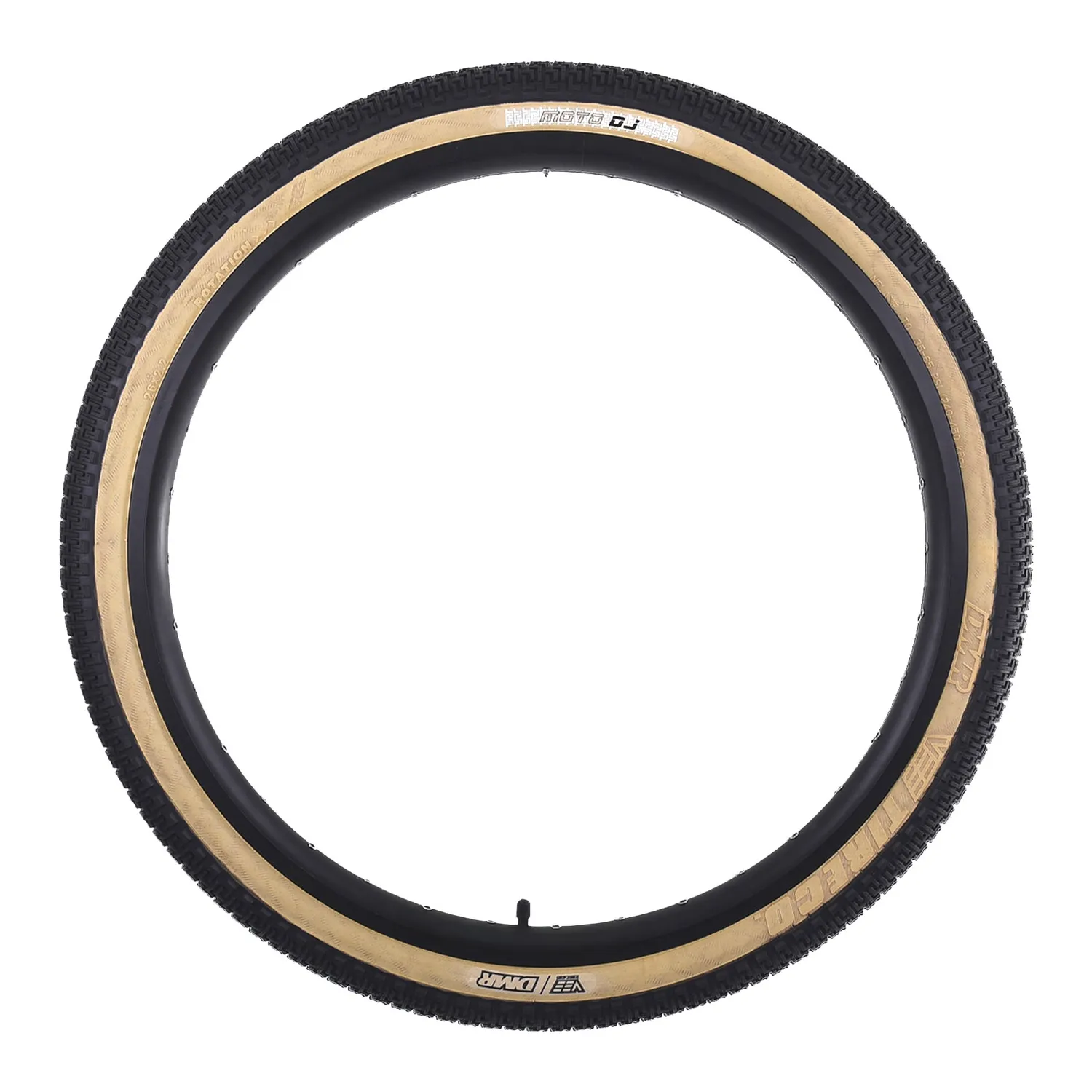 DMR Moto DJ 26" dæk black wire hurtig