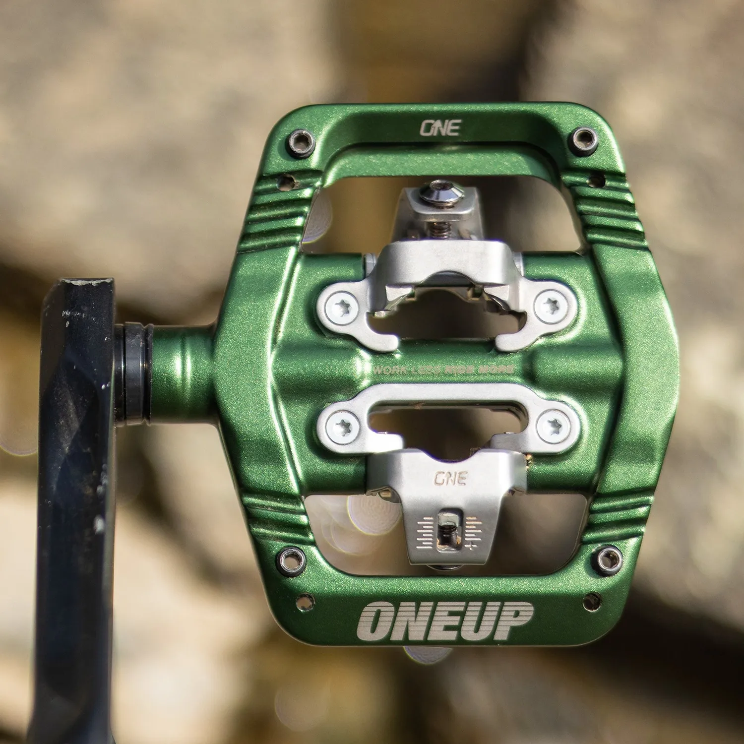 OneUp Clip Pedals SPD klikpedaler sort