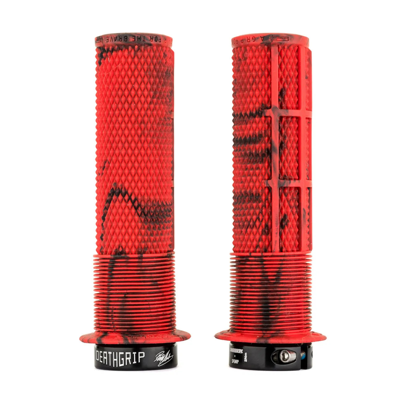DMR Deathgrip Flange greb Thick sort blød
