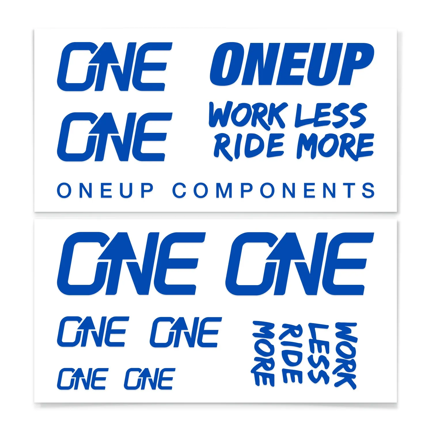 OneUp Carbon styr decals sæt lilla