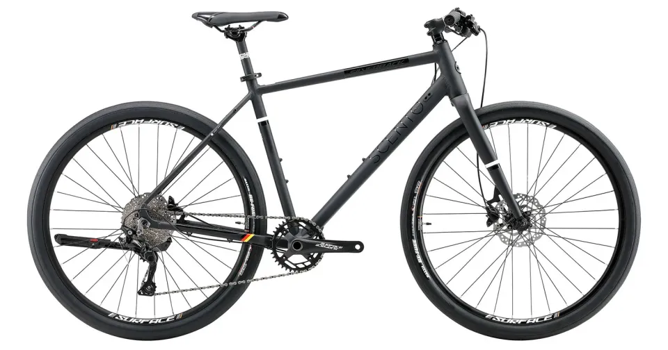 Silverback Scento Metro hybridcykel Stealth Black 1x10