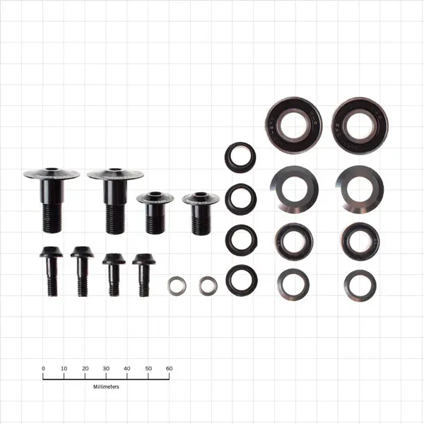 Kona Back-Country Bushing Kit #6 bøsningssæt Cadabra