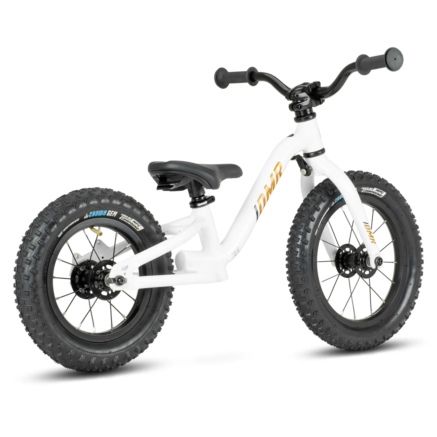 DMR Sidekick Balance løbecykel hvid 12/14 tommer stabil