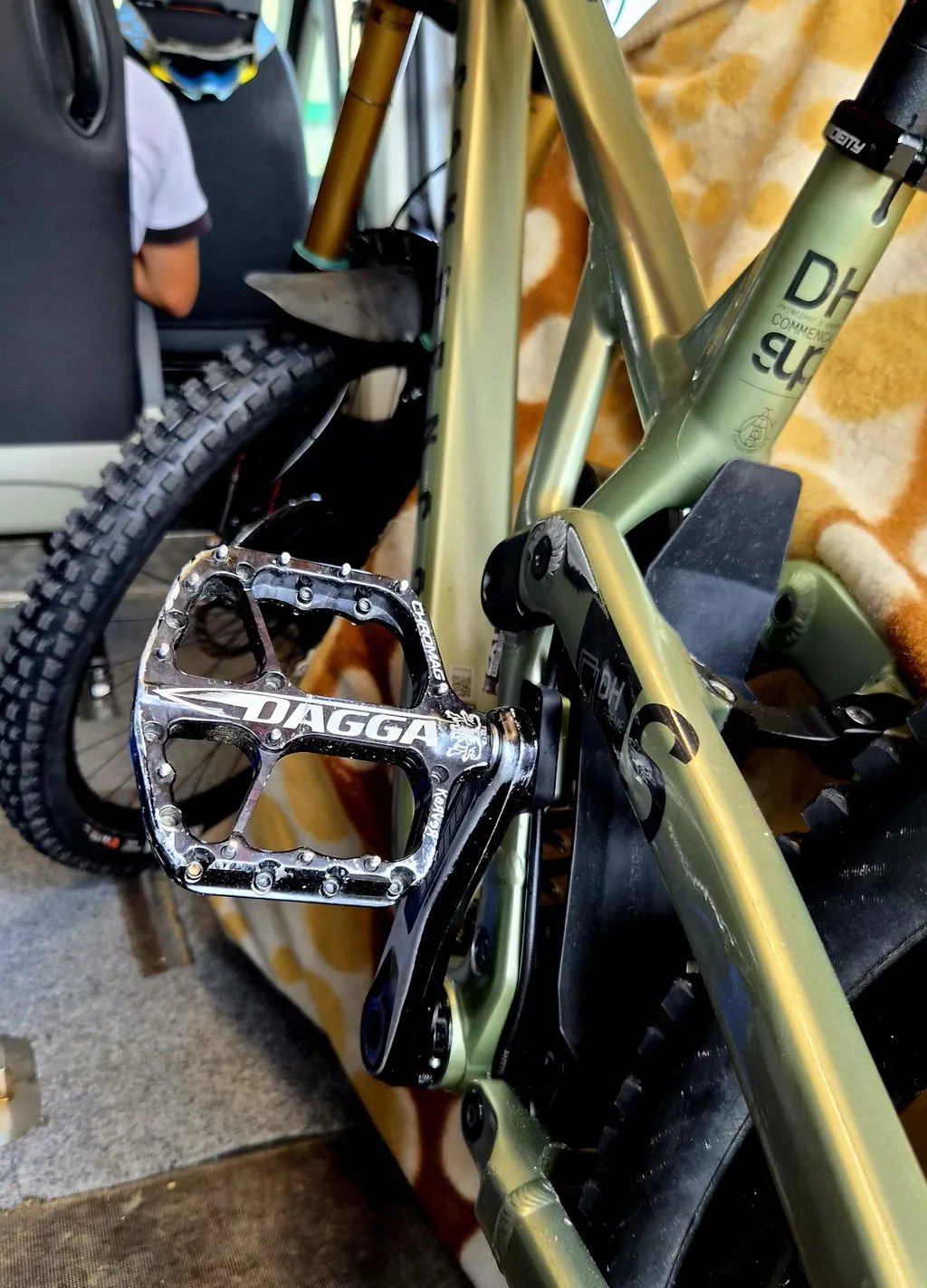 Chromag Dagga Special Edition pedaler jade downhill