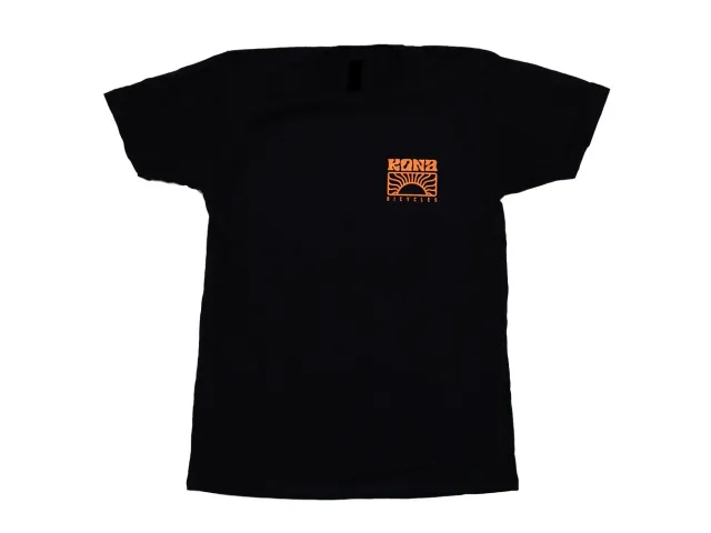Kona Bison Tee t-shirt sort bomuld