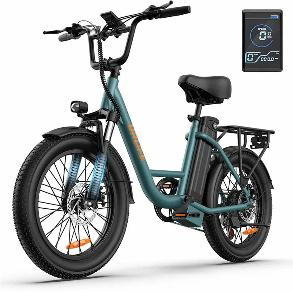 URLIFE E20 elcykel sort EU pendlerklar