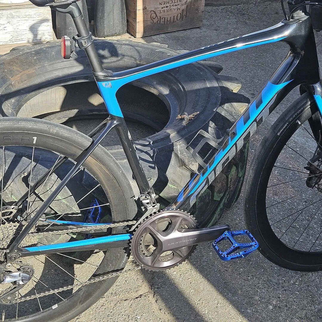OneUp Wave platform pedaler sort - MTB pedaler