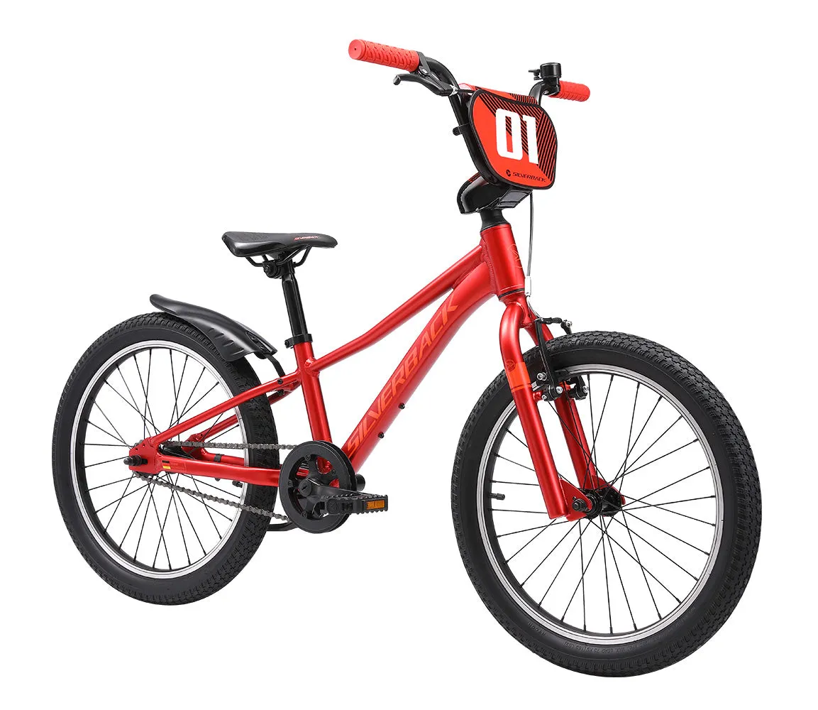 Silverback Skid 20 Gen4 børnecykel 20" Cherry Red