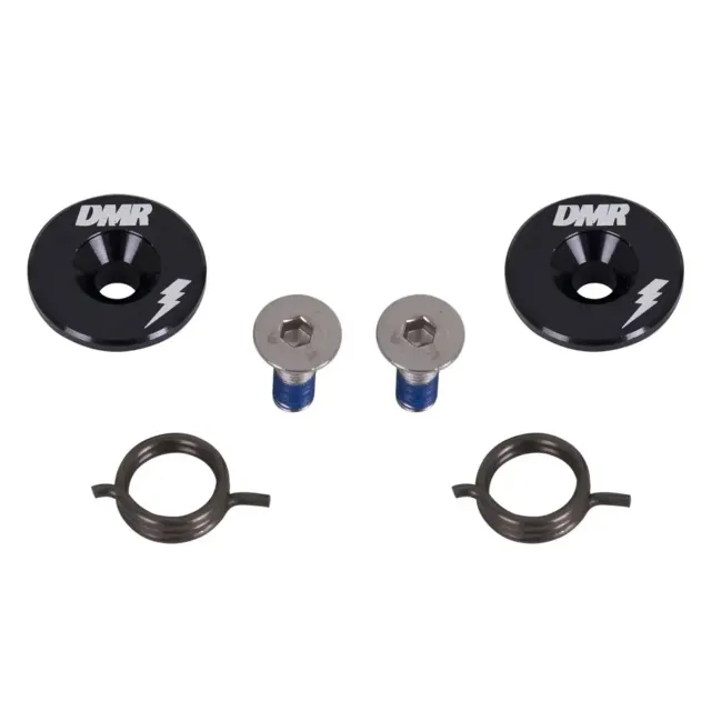 DMR V-Twin pedalkapper aluminium sort 2 stk
