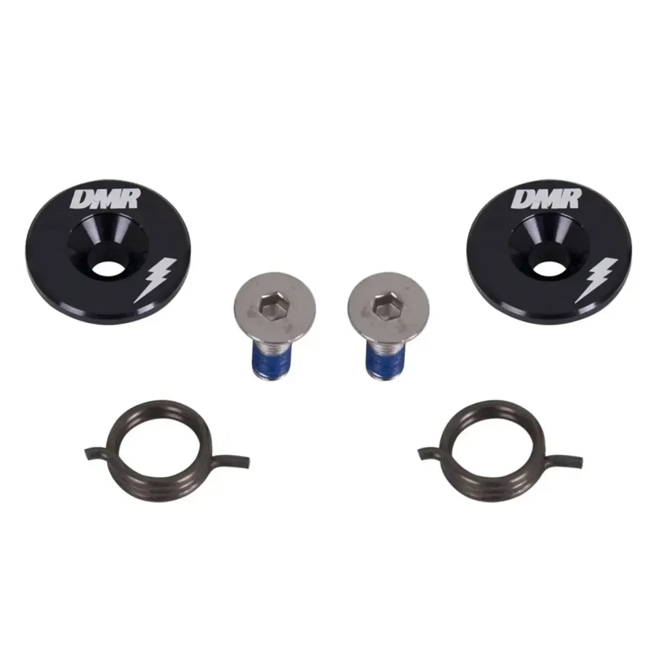 DMR V-Twin pedalkapper aluminium sort 2 stk