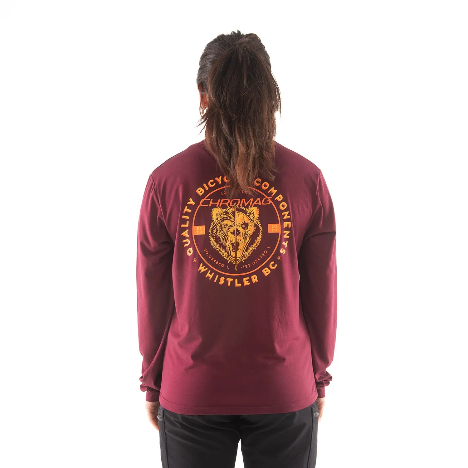 Chromag Hunt Tech Tee dametrøje Lockup Windsor M