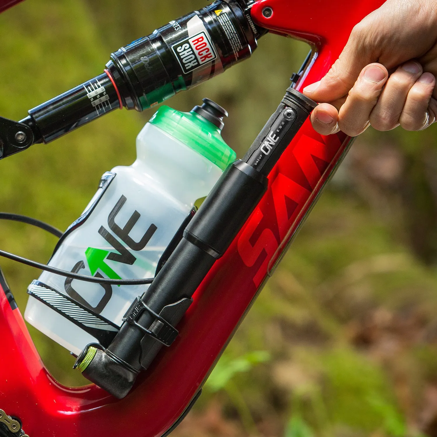 OneUp EDC minipumpe 70cc aluminium