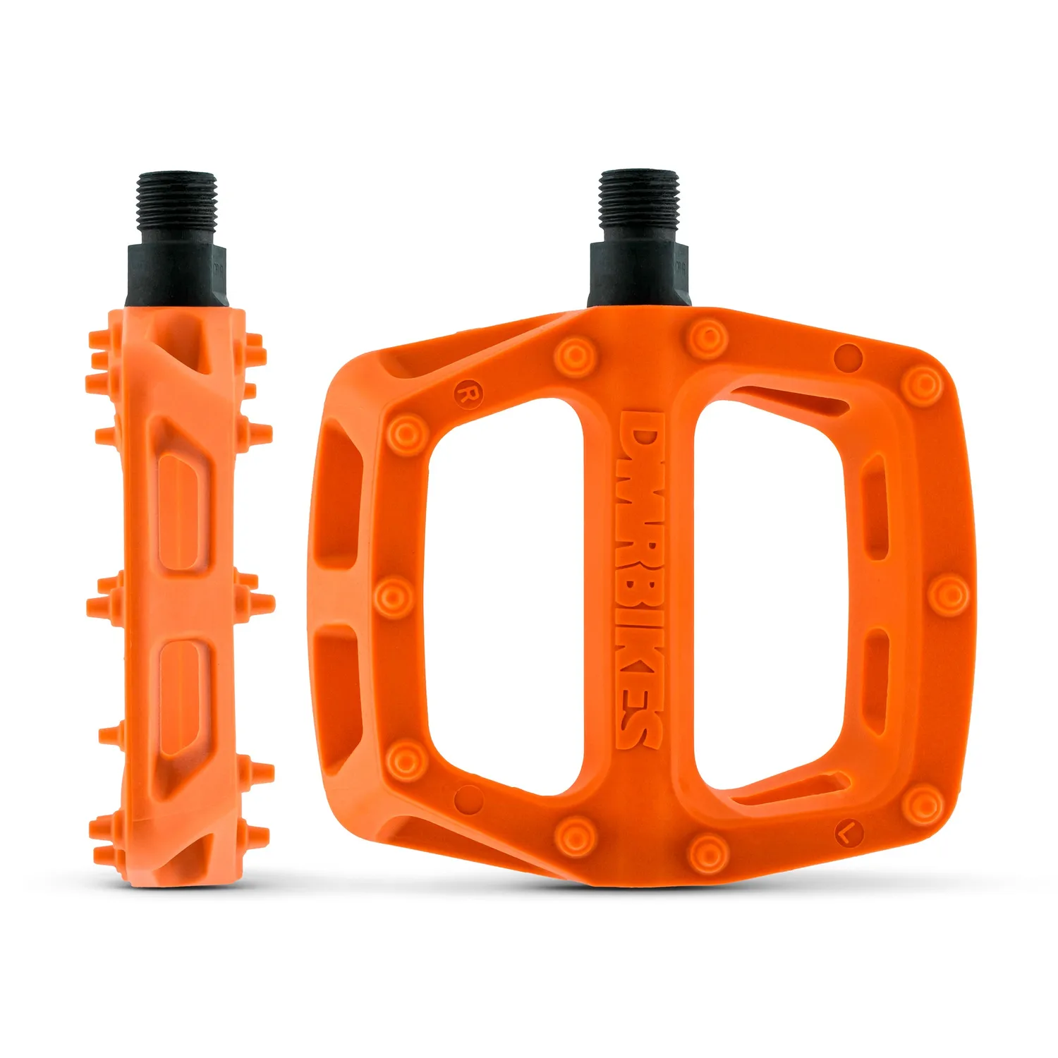 DMR V6 pedaler sort nylon platform MTB