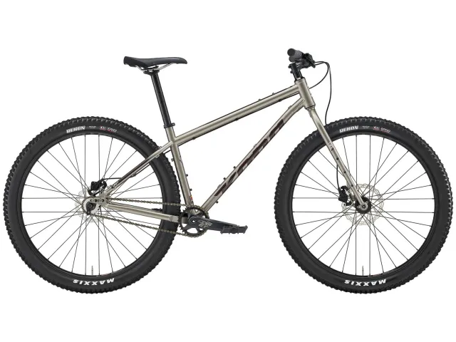 Kona Unit mountainbike singlespeed grå rigid